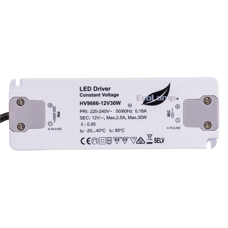 Havit Lighting 30w Indoor IP20 Constant Voltage LED Driver (HV9666-30W)