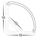 Havit Lighting Corner Aluminium Profile (HV9691-1616)