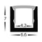 Havit Lighting Micro Square LED Profile (HV9693-0607)