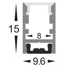 Havit Lighting Shallow Square Aluminium Profile (HV9693-0915)