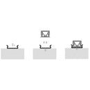 Havit Lighting Shallow Square Aluminium Profile (HV9693-1007)