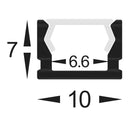 Havit Lighting Shallow Square Aluminium Profile (HV9693-1007)