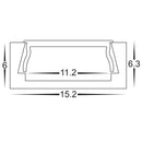 Havit Lighting Shallow Square Aluminium Profile (HV9693-1506)
