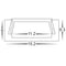 Havit Lighting Shallow Square Aluminium Profile (HV9693-1506)