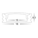 Havit Lighting Shallow Square Aluminium Profile (HV9693-1707)