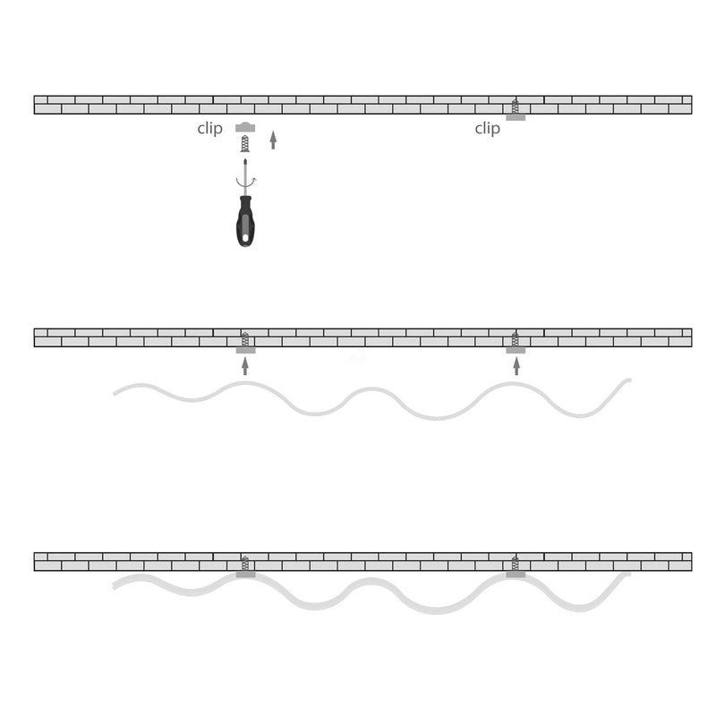 Havit Lighting Shallow Square Bendable Aluminium Profile (HV9693-1806)