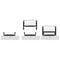 Havit Lighting Shallow Square Aluminium Profile (HV9693-1922)
