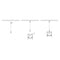 Havit Lighting Suspended or Surface Mounted Black Aluminium Profile (HV9693-2025-BLK)