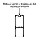 Havit Lighting Suspended Aluminium Black Profile (HV9693-2070-BLK)