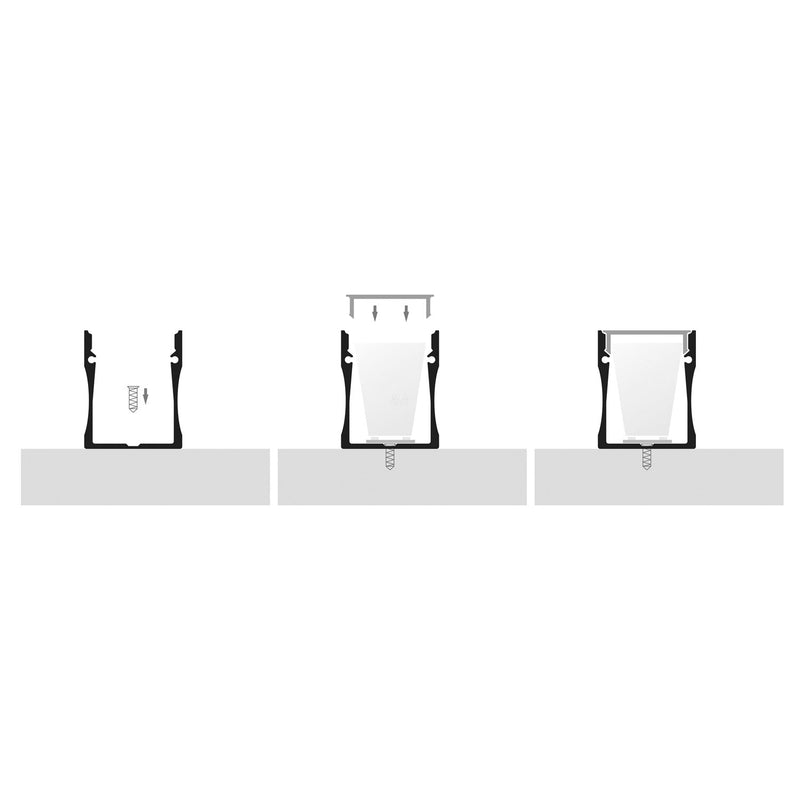 Havit Lighting Deep Square Aluminium Profile (HV9693-2320)