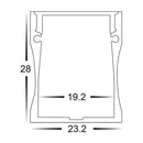 Havit Lighting Deep Square Aluminium Profile (HV9693-2320)