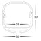 Havit Lighting Aluminium Profile with Rounded Diffuser (HV9693-3030)