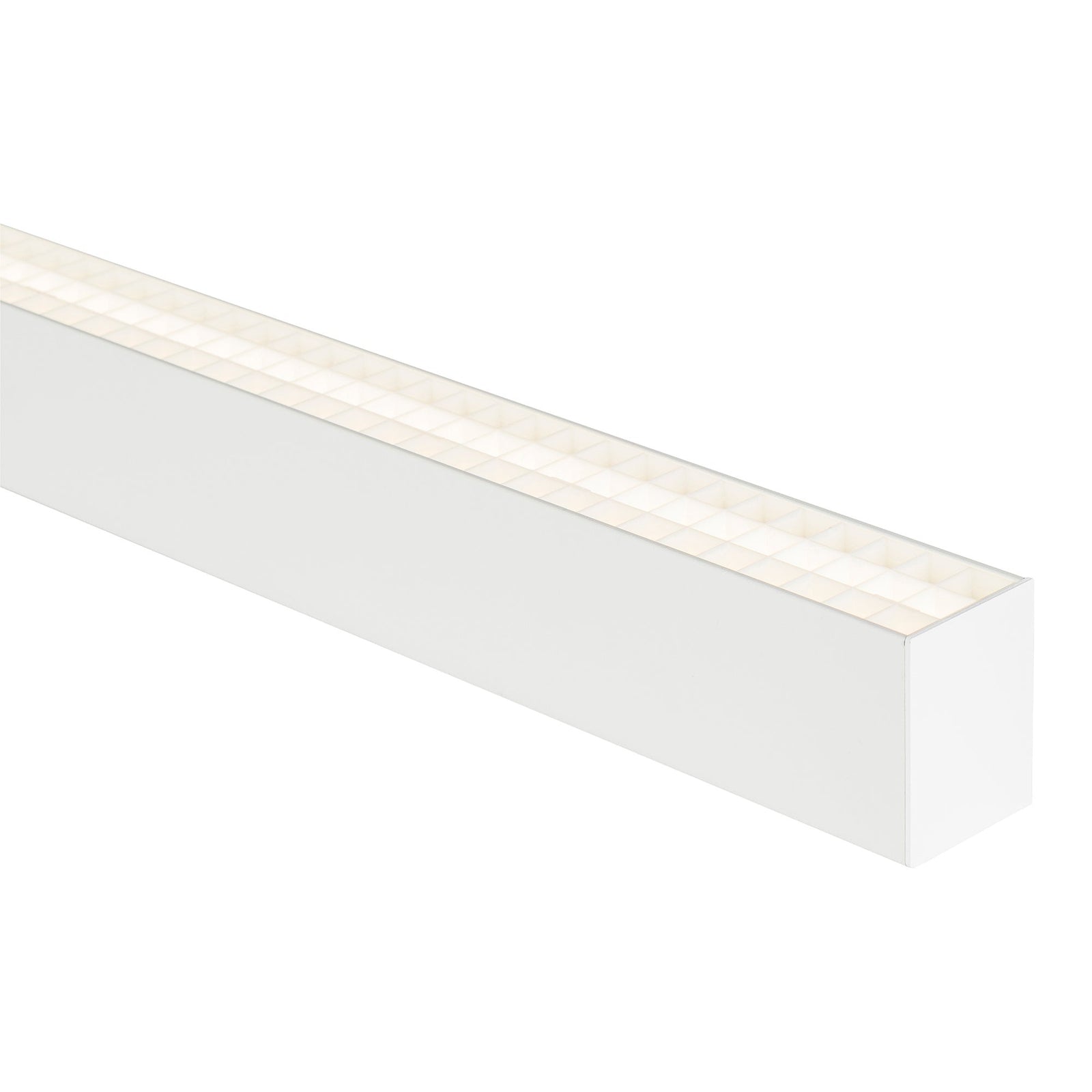 Havit Lighting White Deep Square Profile with Anti Glare Crate Diffuse ...