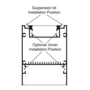 Havit Lighting Deep Square Up & Down Aluminium Profile (HV9693-6080)