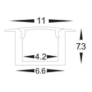 Havit Lighting Micro Aluminium Recessed Profile (HV9695-1107)