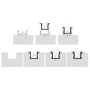 Havit Lighting Deep White Square Winged Aluminium Profile (HV9695-2515-WHT)