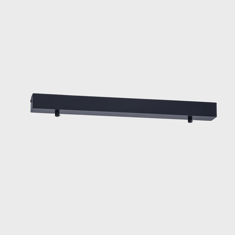 Havit Lighting 500mm Rectangle Surface Mounted Black Pendant Canopy (HV9705-5050-BLK)