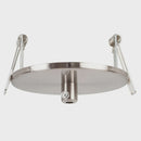 Havit Lighting 100mm Round Recessed Canopy Satin Chrome (HV9705-9005-SCH-RND)