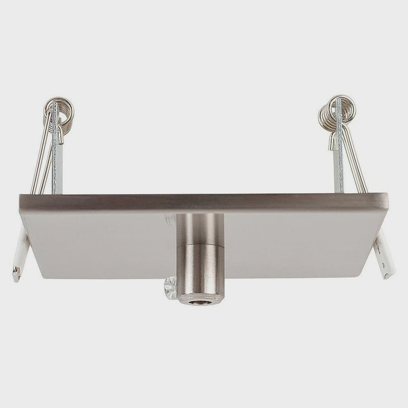 Havit Lighting 100mm Square Rescessed Canopy Satin Chrome (HV9705-9005-SCH-SQ)