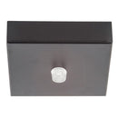 Havit Lighting 100mm Square Canopy Black (HV9705-9025-BLK-SQ)