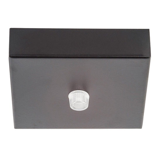 Havit Lighting 100mm Square Canopy Black (HV9705-9025-BLK-SQ)