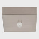 Havit Lighting 100mm Square Canopy Satin Chrome (HV9705-9025-SCH-SQ)