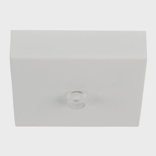 Havit Lighting 100mm Square Canopy White (HV9705-9025-WHT-SQ)
