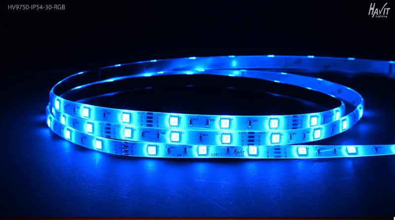 Havit Lighting 7.2w IP54 RGB LED Strip (HV9750-IP54-30-RGB)
