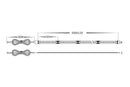 Havit Lighting 4.8w IP54 24v DC 4000K COB Dotless LED Strip (HV9760-IP54-320-4K)