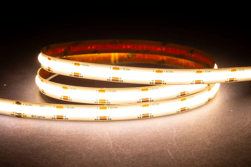 Havit Lighting 14.4w IP20 24v DC CT COB Dotless LED Strip (HV9761-IP20-608-CT)