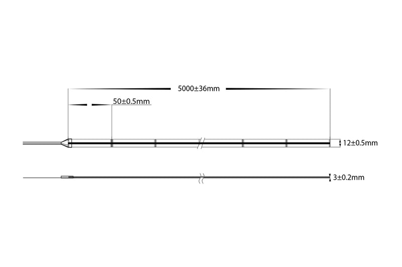 Havit Lighting 20w IP54 COB RGBCW LED Strip (HV9761-IP54-840-RGBCW)