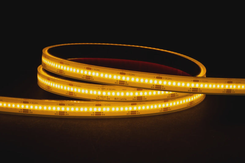 Havit Lighting 14.4w IP67 24v DC CT COB Dotless LED Strip (HV9761-IP67-608-CT)