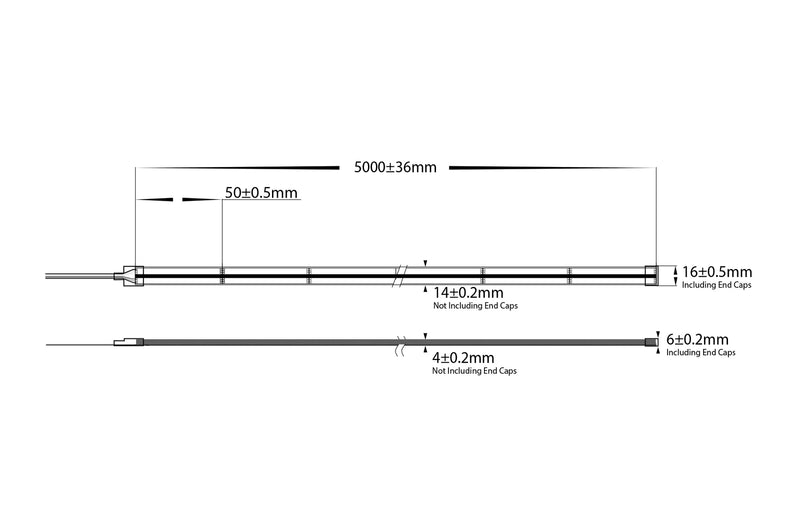 Havit Lighting 20w IP67 COB RGBW LED Strip (HV9761-IP67-896-RGBW)