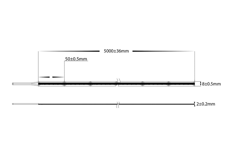 Havit Lighting 10w IP20 24v DC 3000K CSP Dotless LED Strip (HV9762-IP20-320-3K)