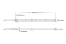 Havit Lighting 14.4w IP67 24v DC Flexible LED Strip 3000k (HV9769-IP67-280-3K)