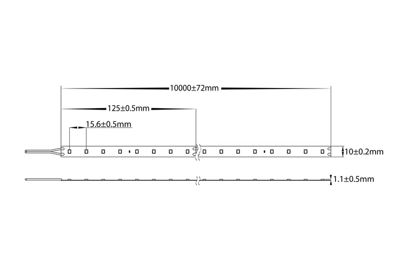 Havit Lighting 14.4w 24v DC IP20 LED Strip 5500k (HV9782-IP20-80-5K)