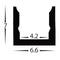 Havit Lighting Aluminium Channel to suit HV9791 Side Bend Flexible Neon LED Strip (HV9791-ALU)