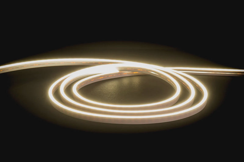 Havit Lighting 9.6w IP67 24v DC HaviFlex Side Bend Flexible Neon LED Strip 4000k (HV9791-IP67-140-4K)
