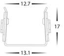 Havit Lighting Bendable Channel to suit HV9795 HAVIFLEX (HV9795-ALU-BEND)