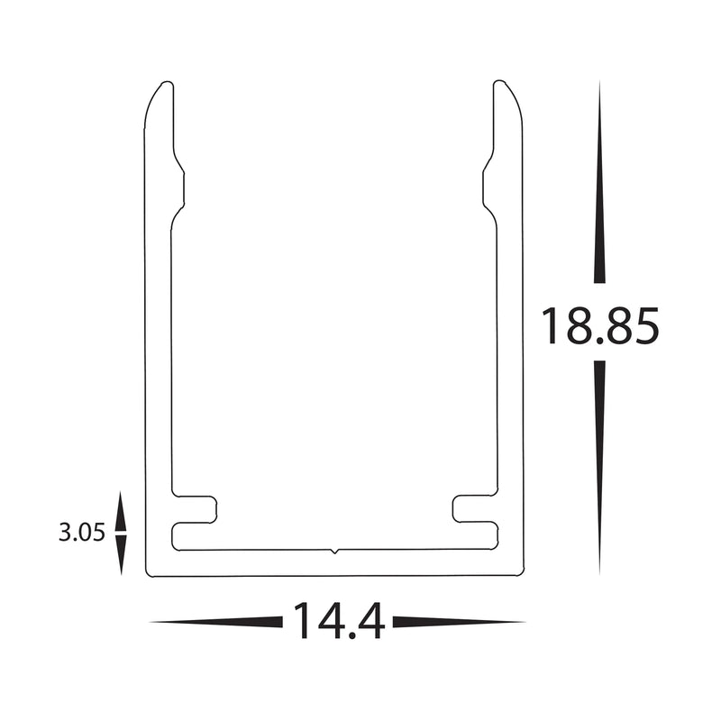 Havit Lighting 14.4w IP67 24v DC Side Bend HaviFlex Flexible Neon LED Strip RGBW (HV9795-IP67-200-RGBW)