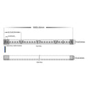 Havit Lighting 14.4w IP67 24v DC Top Bend HaviFlex Flexible Neon LED Strip RGBW (HV9796-IP67-200-RGBW)