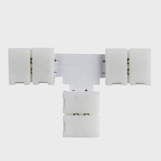 Havit Lighting T Shape EZI Tail to suit IP20 Single Coloured LED Strip (HV9942-T)