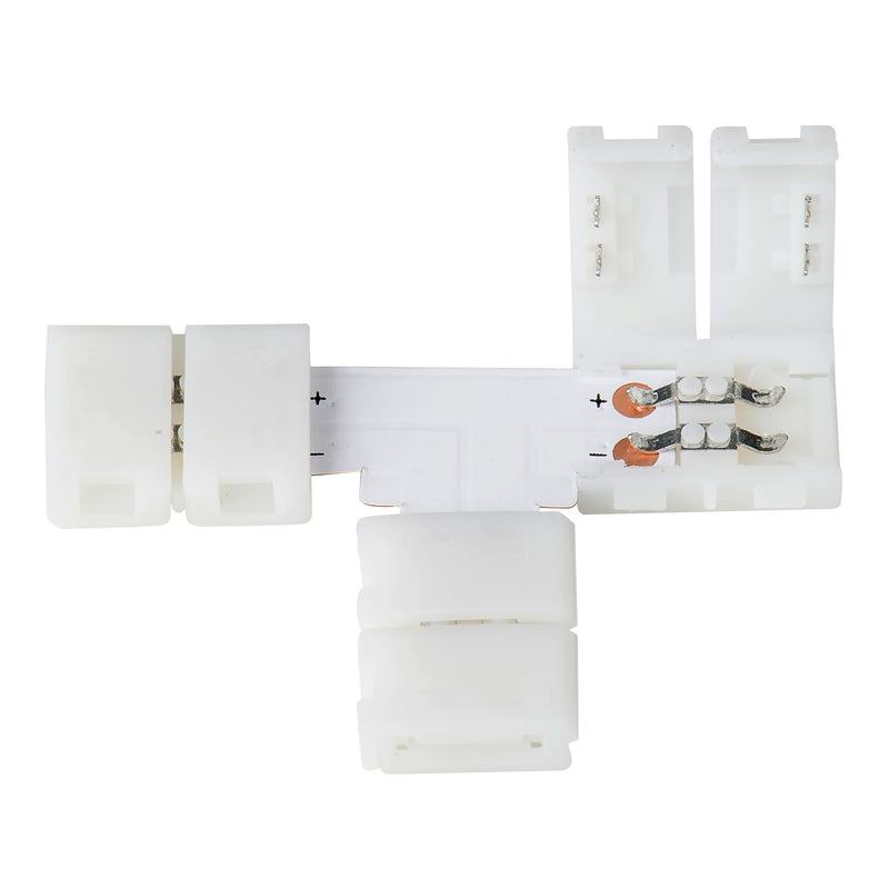 Havit Lighting T Shape EZI Tail to suit IP20 Single Coloured LED Strip (HV9942-T)