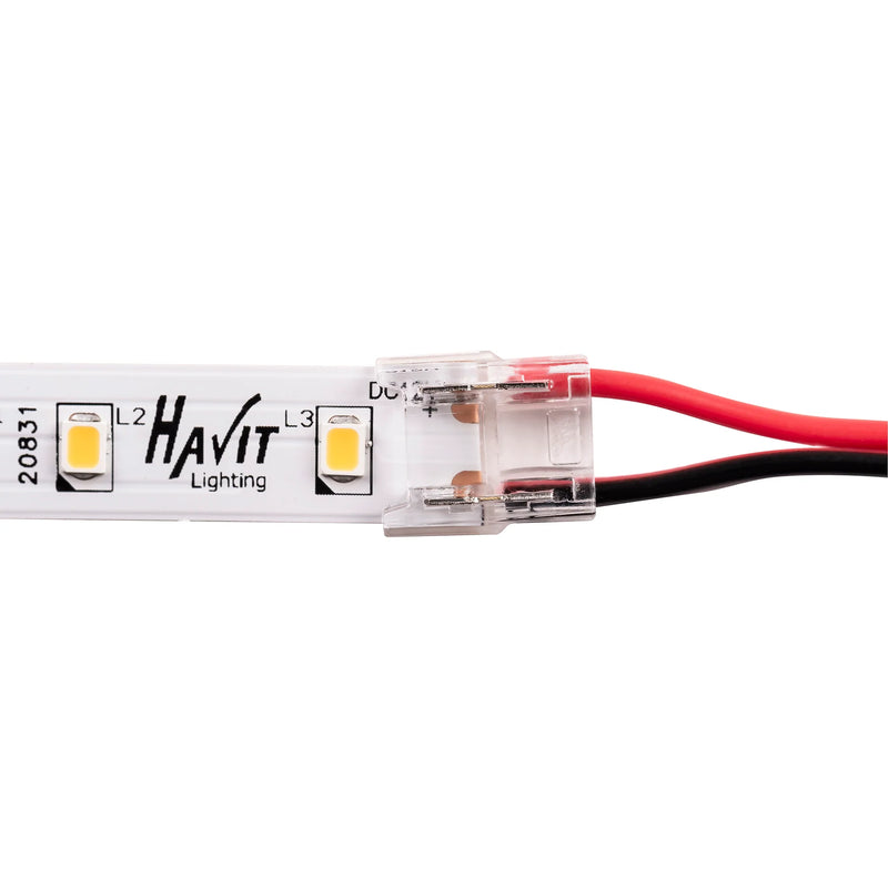 Havit Lighting LED Strip Connector to suit IP20 10mm PCB LED Strip (HV9954)