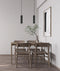CLA KOLONNE: Interior GU10 Ribbed Cylinder Pendant Lights