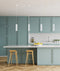 CLA KOLONNE: Interior GU10 Ribbed Cylinder Pendant Lights
