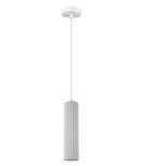 CLA KOLONNE: Interior GU10 Ribbed Cylinder Pendant Lights