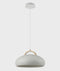 CLA KUPOL: Interior LED Tri-CCT Dome with Brass Highlight Pendant Lights