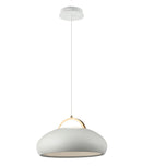 CLA KUPOL: Interior LED Tri-CCT Dome with Brass Highlight Pendant Lights