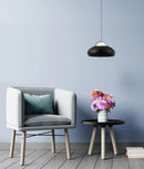 CLA KUPOL: Interior LED Tri-CCT Dome with Brass Highlight Pendant Lights